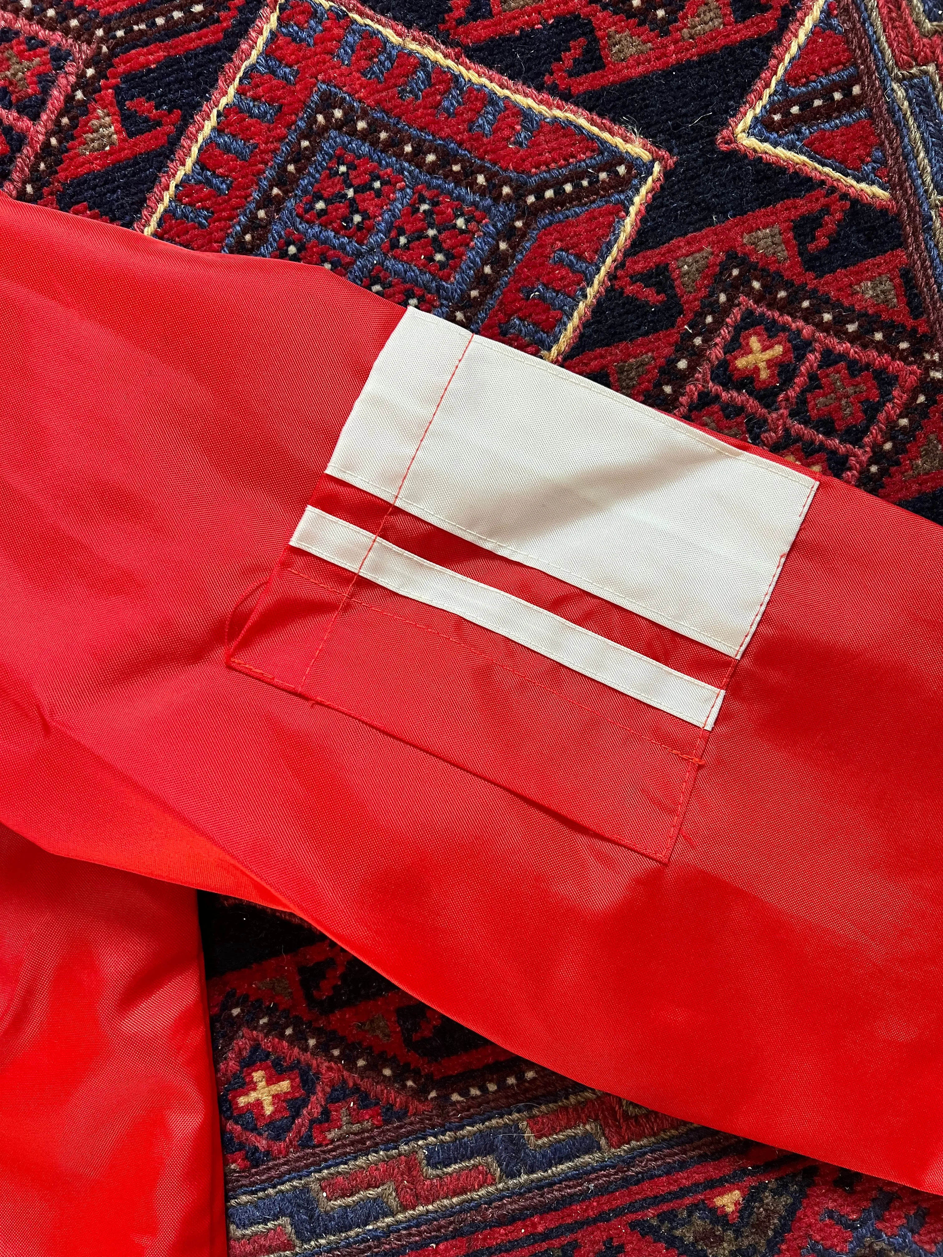 1960s Swingster Race Stripe Windbreaker Jacket