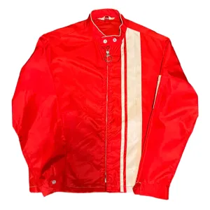 1960s Swingster Race Stripe Windbreaker Jacket