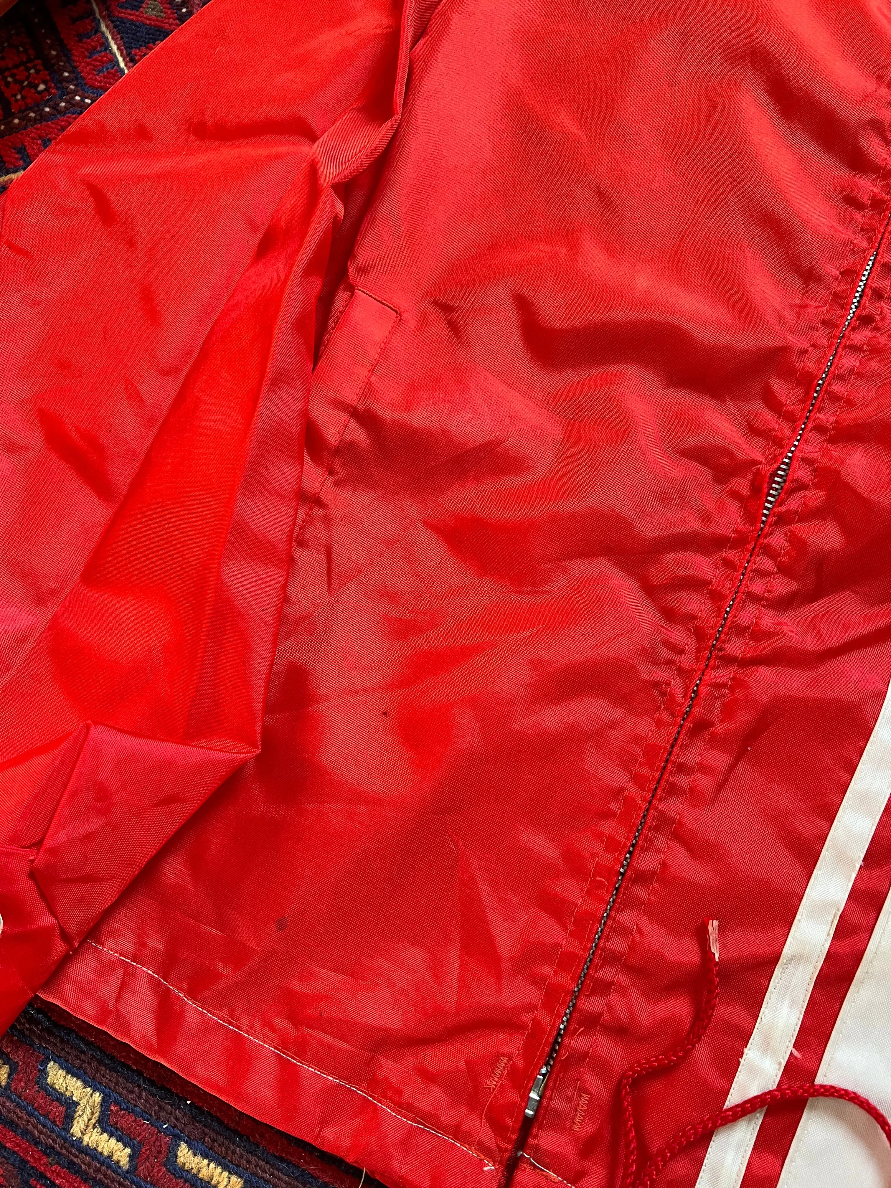 1960s Swingster Race Stripe Windbreaker Jacket