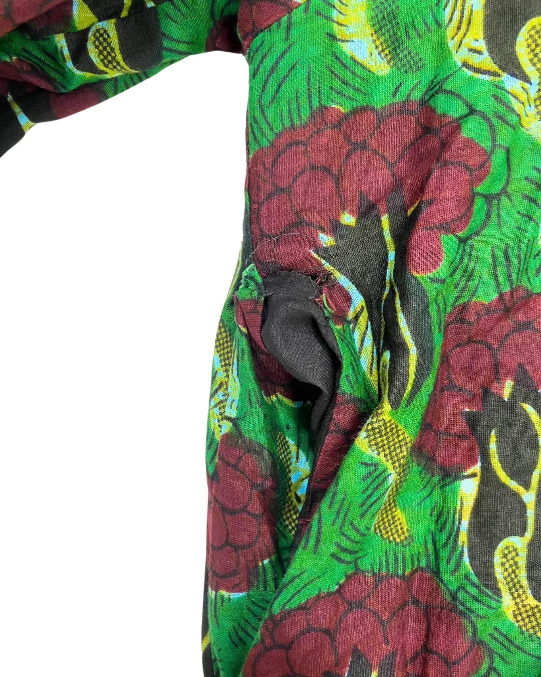 Abstract Print Bomber Jacket