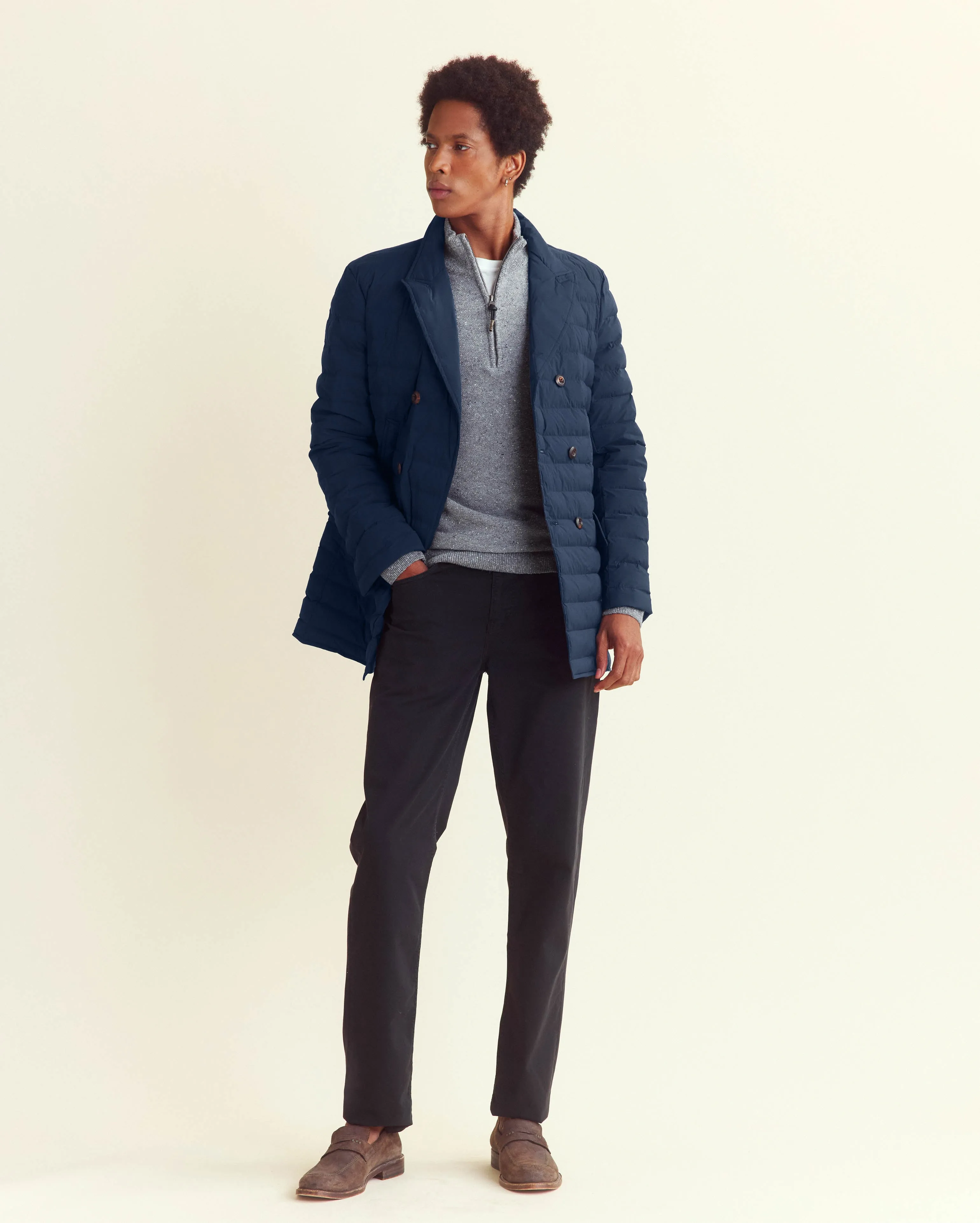 Baffle Bond Peacoat