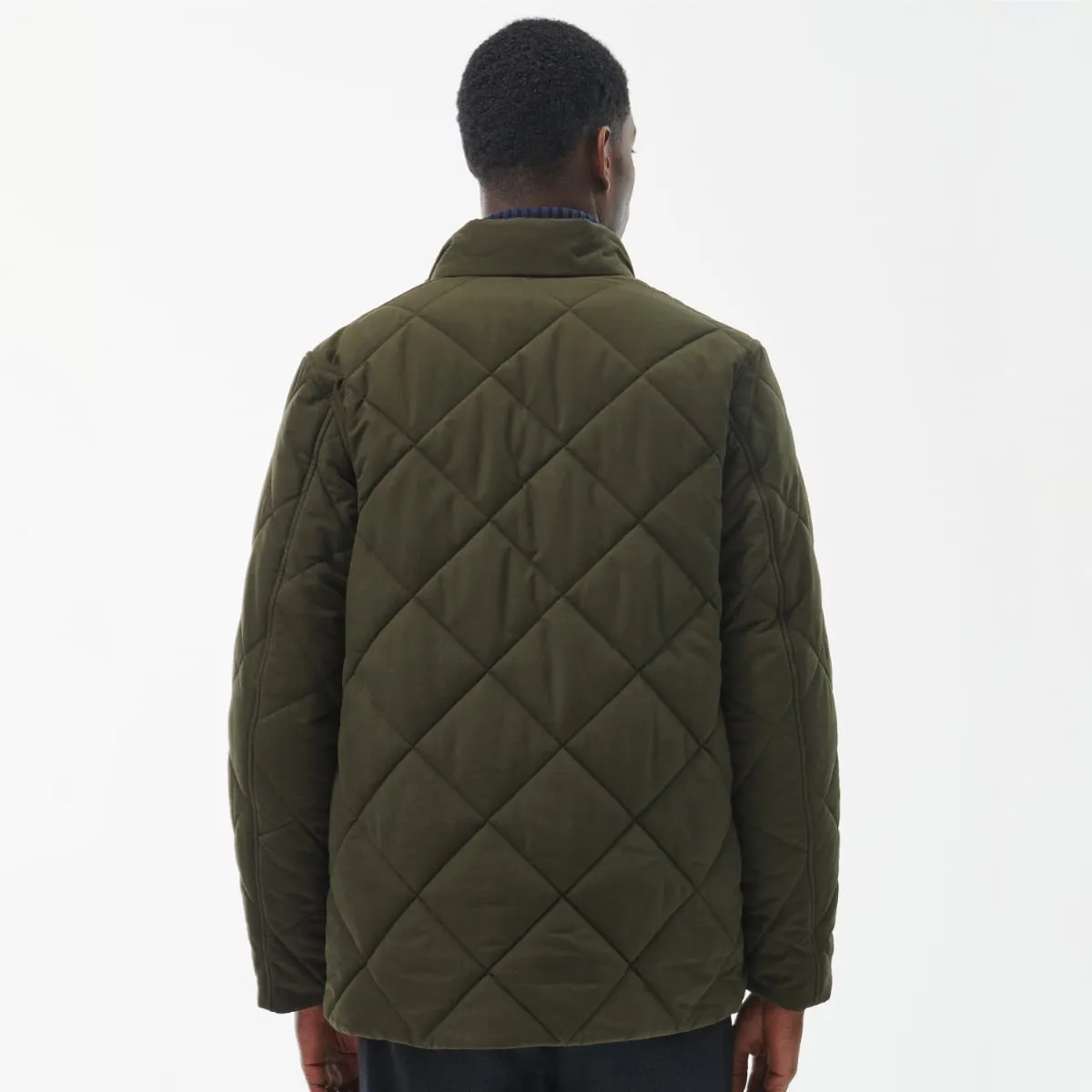 Barbour Winter Chelsea Quilted Men's Jacket | Dark Olive