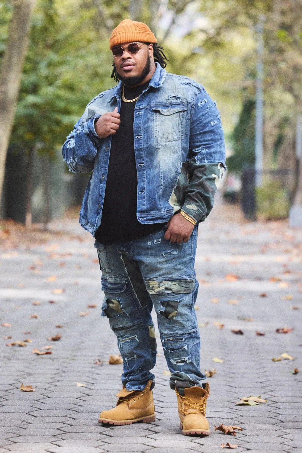 Big Men's Denim Trucker Jacket Variety 2 Pack