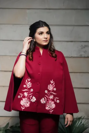 Burgundy Lycra Bloom Set
