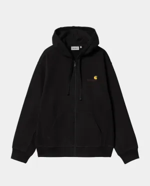 Carhartt WIP - Hooded American Script Jacket - Black