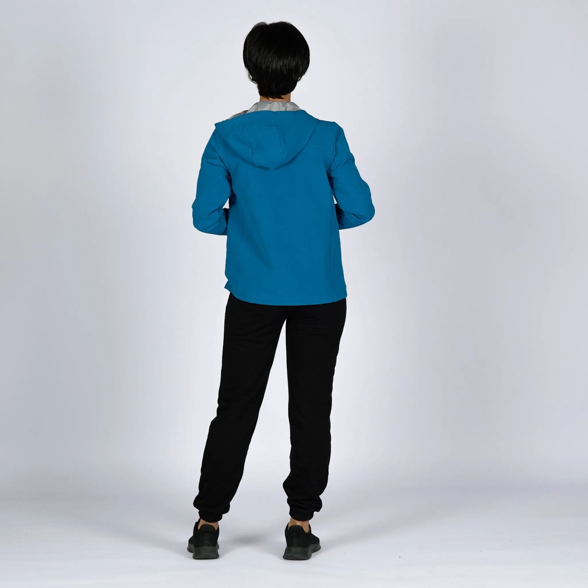 Deep Ocean Blue | Women Hooded Winterproof Jacket