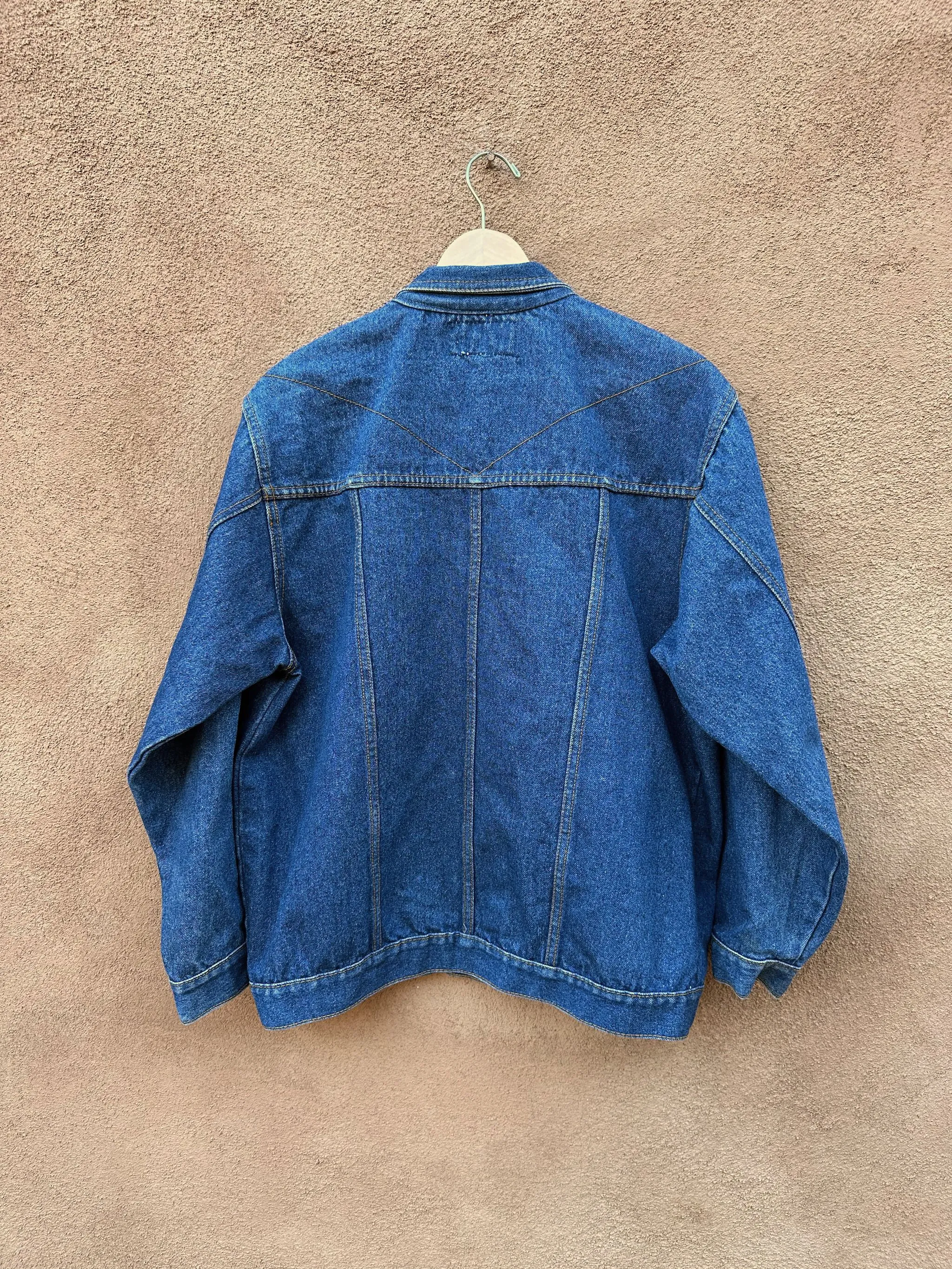 Denim Jacket by Anthonys with Hand Painted Storyteller