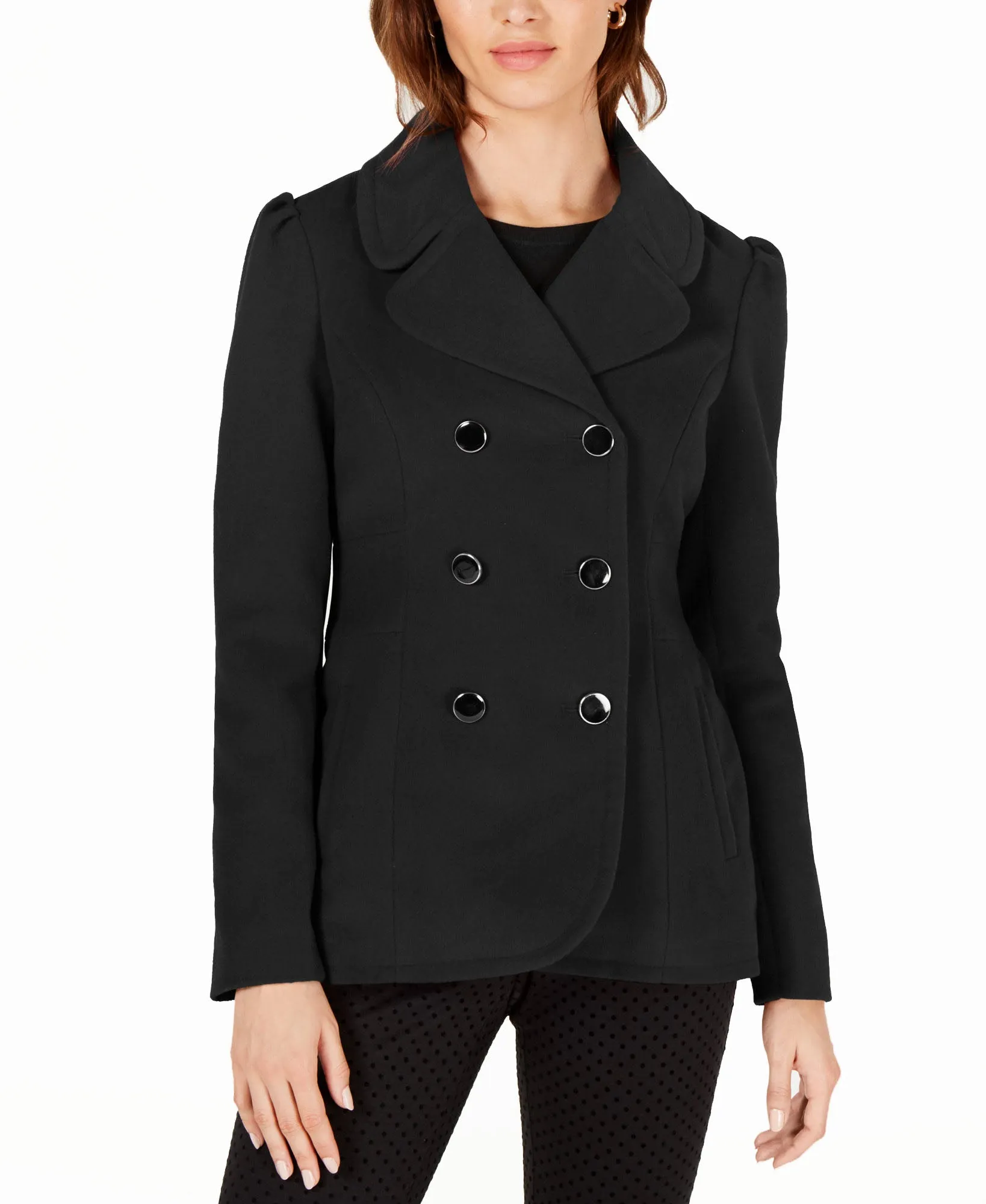 Double-Breasted Peacoat