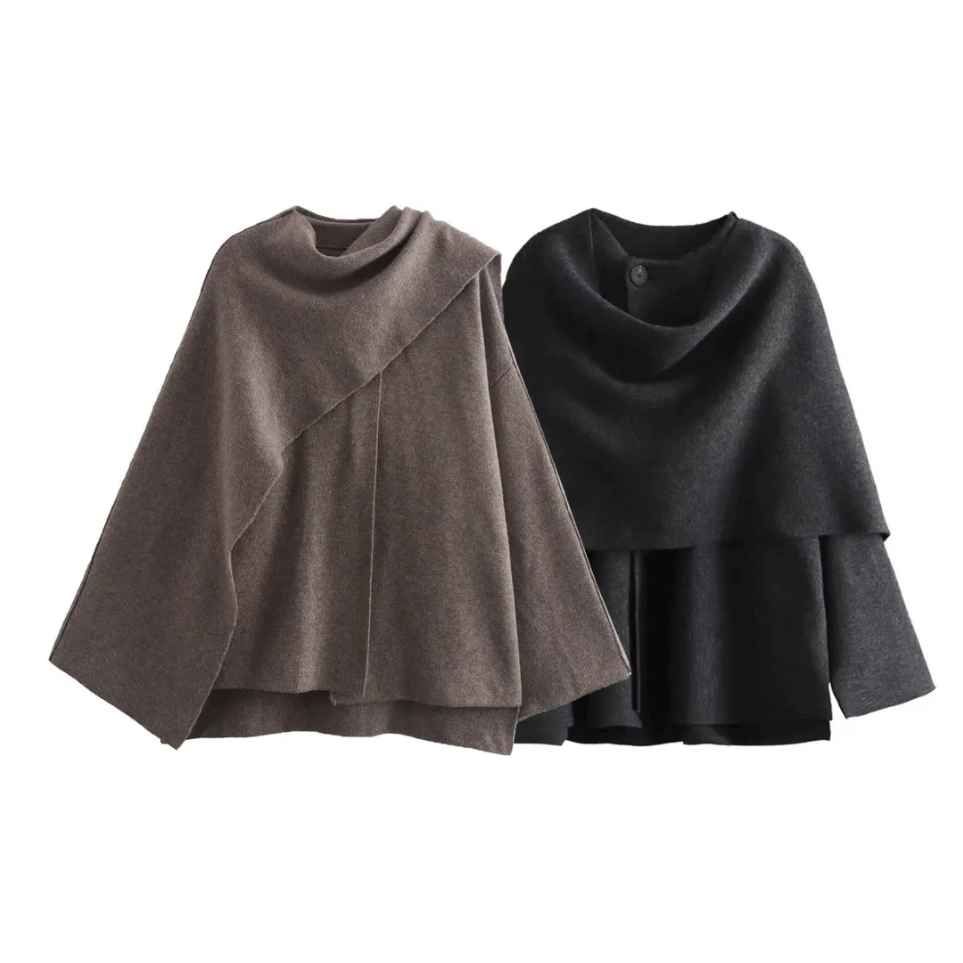 Elif - Viral Cape Coat