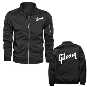 Gibson Men's Tactical Bomber Jacket – Waterproof Streetwear Windbreaker for the Bold & Reckless