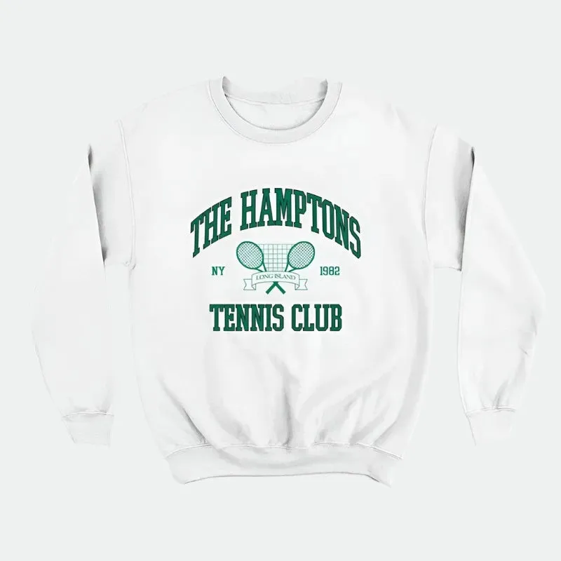 Hamptons Tennis Pullover Sweater