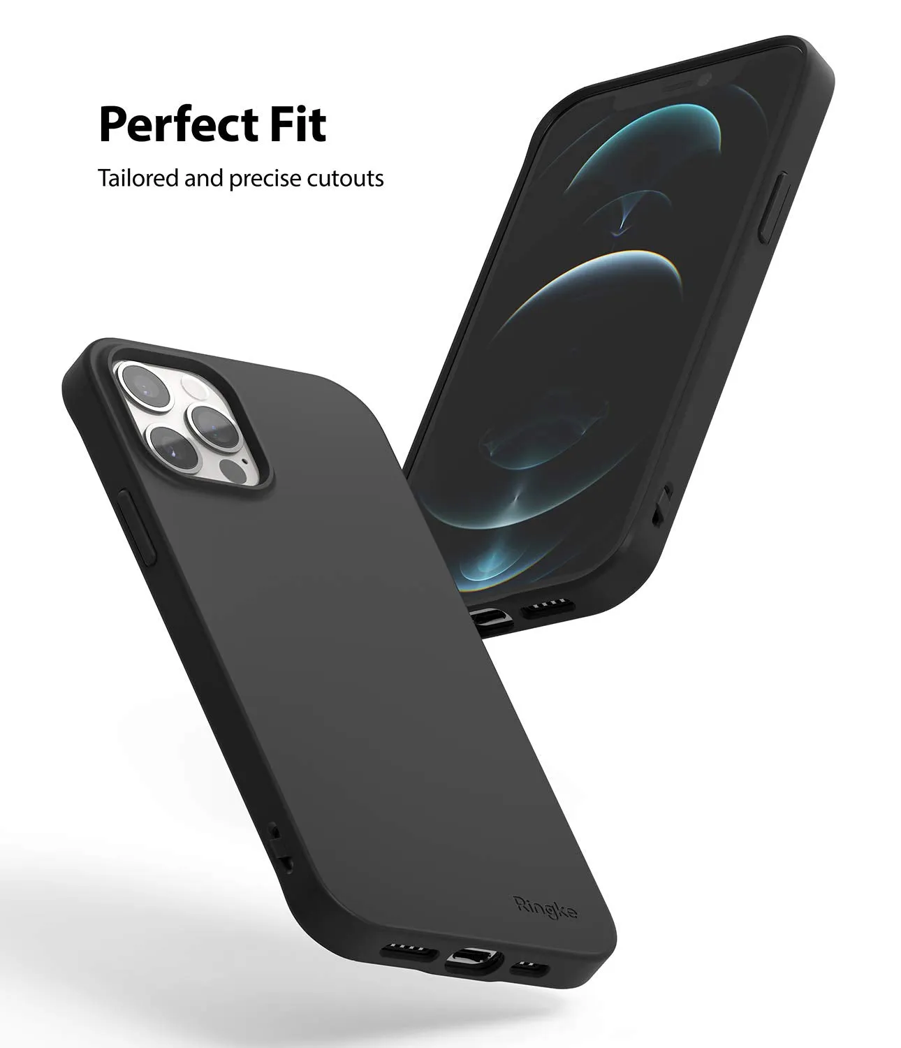 iPhone 12 / 12 Pro Back Cover Case | Air S - Black