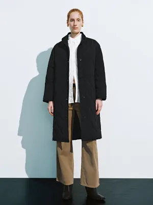 Long Quilted Down Outerwear