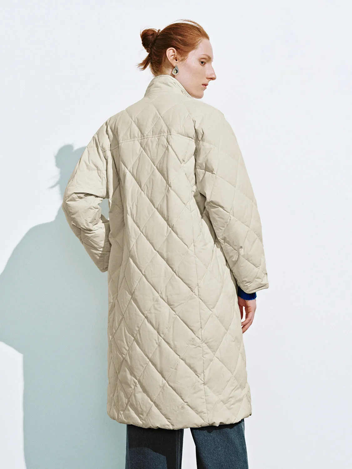 Long Quilted Down Outerwear