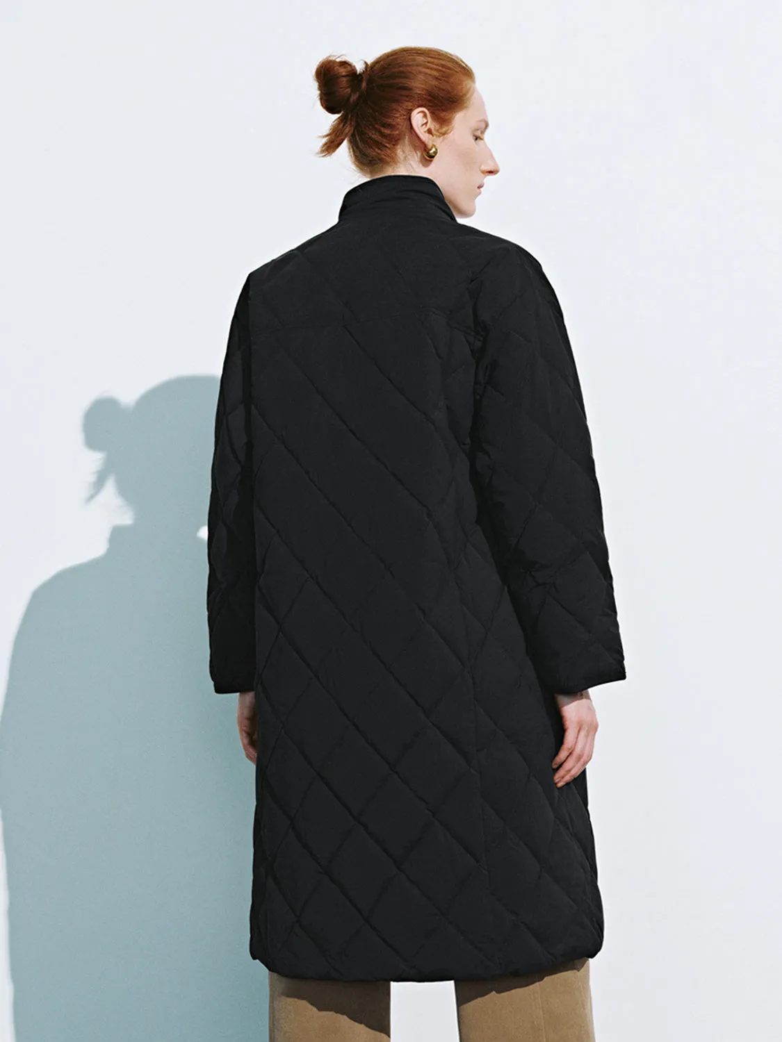 Long Quilted Down Outerwear