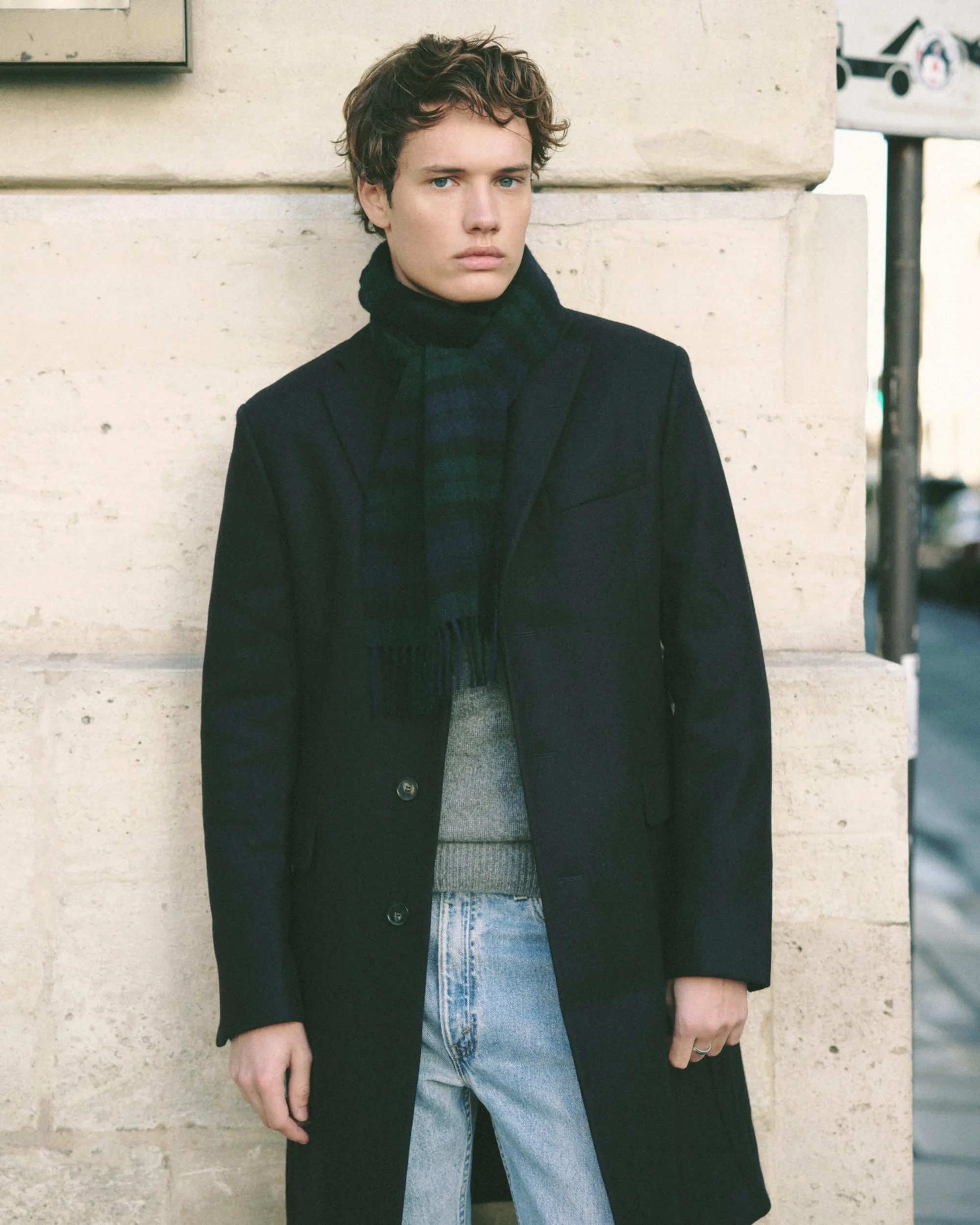 Magnus - Navy - Italian Wool