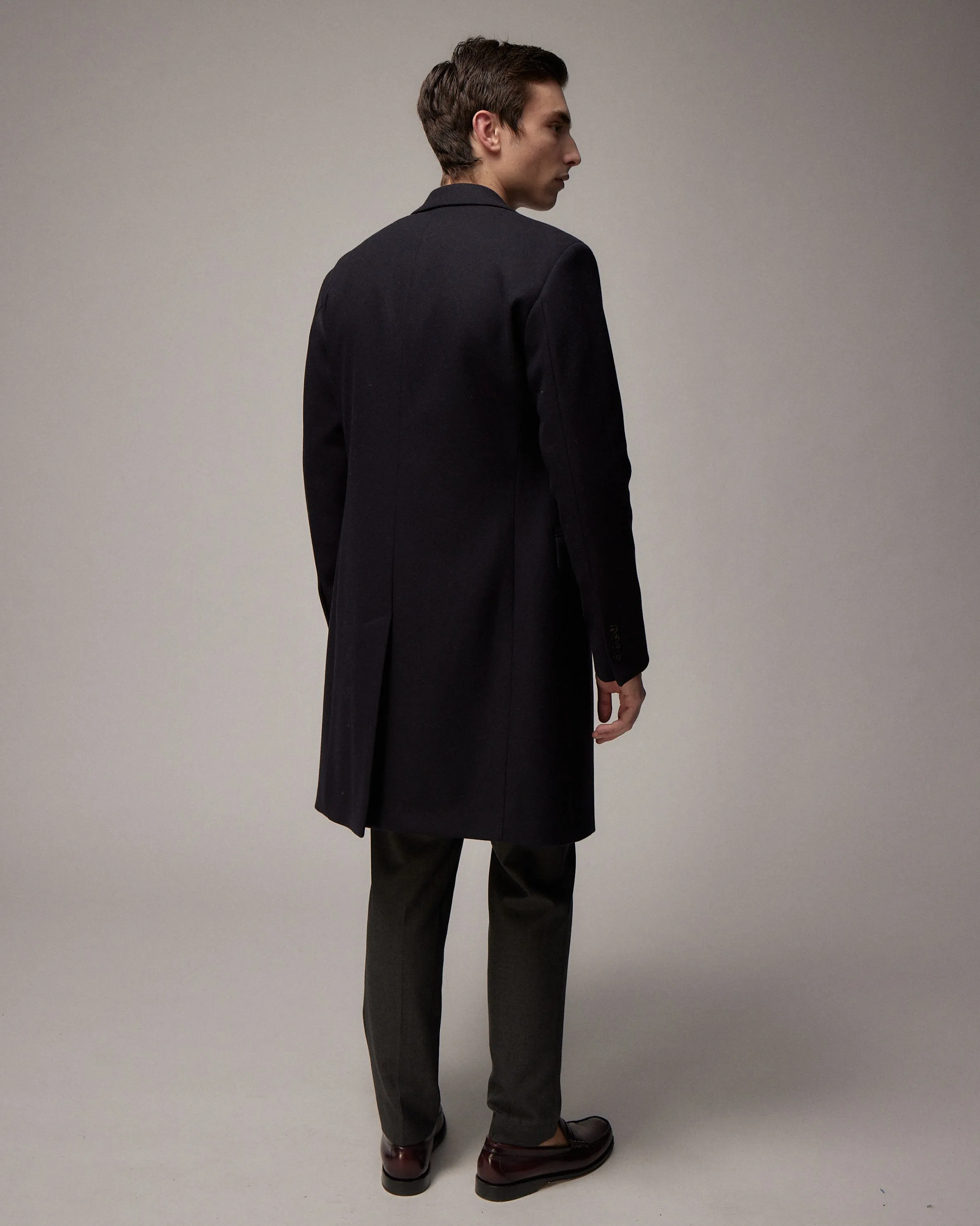 Magnus - Navy - Italian Wool