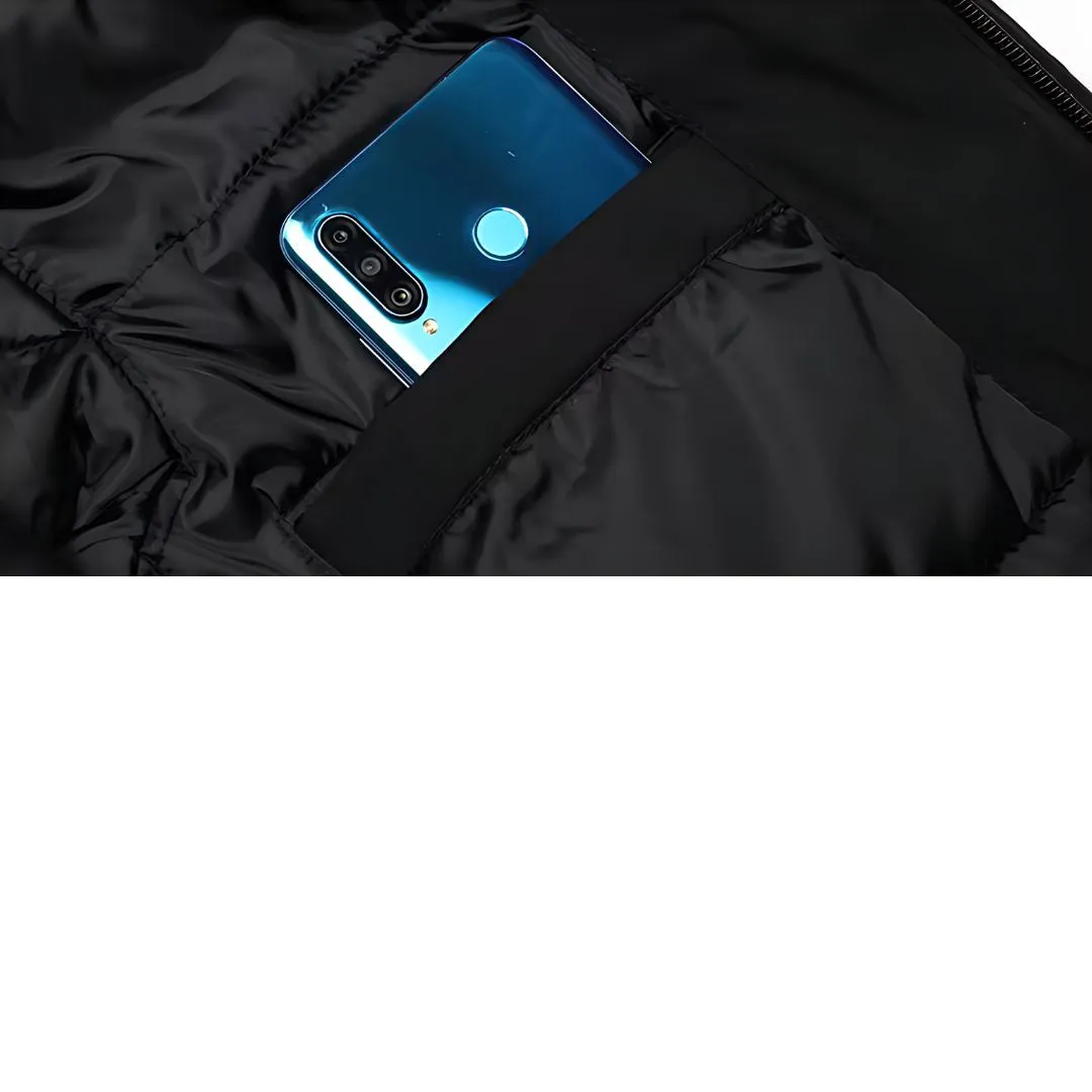 Men's Hooded Cotton-Padded Winter Jacket