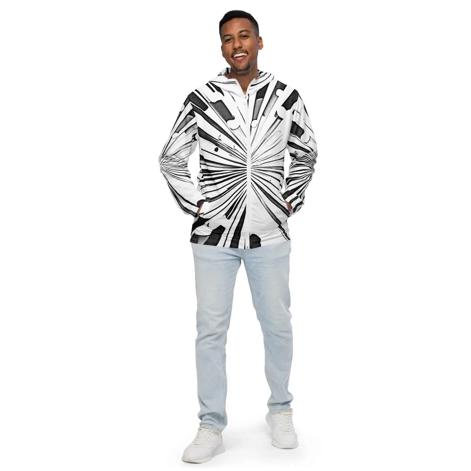Mollecullision Men’s Windbreaker
