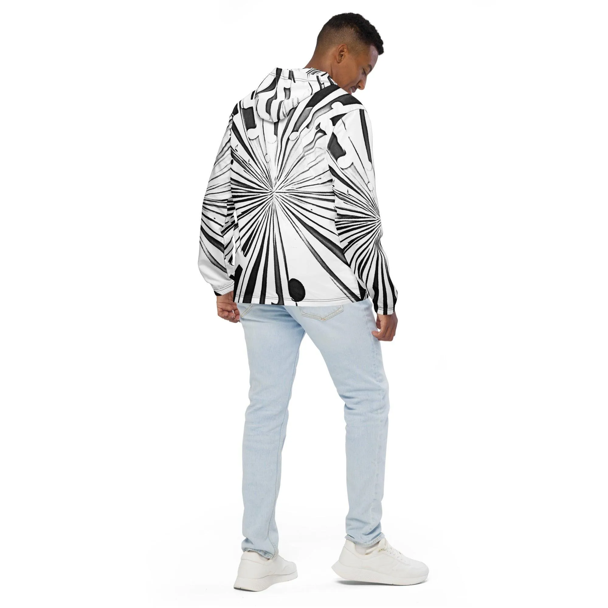 Mollecullision Men’s Windbreaker
