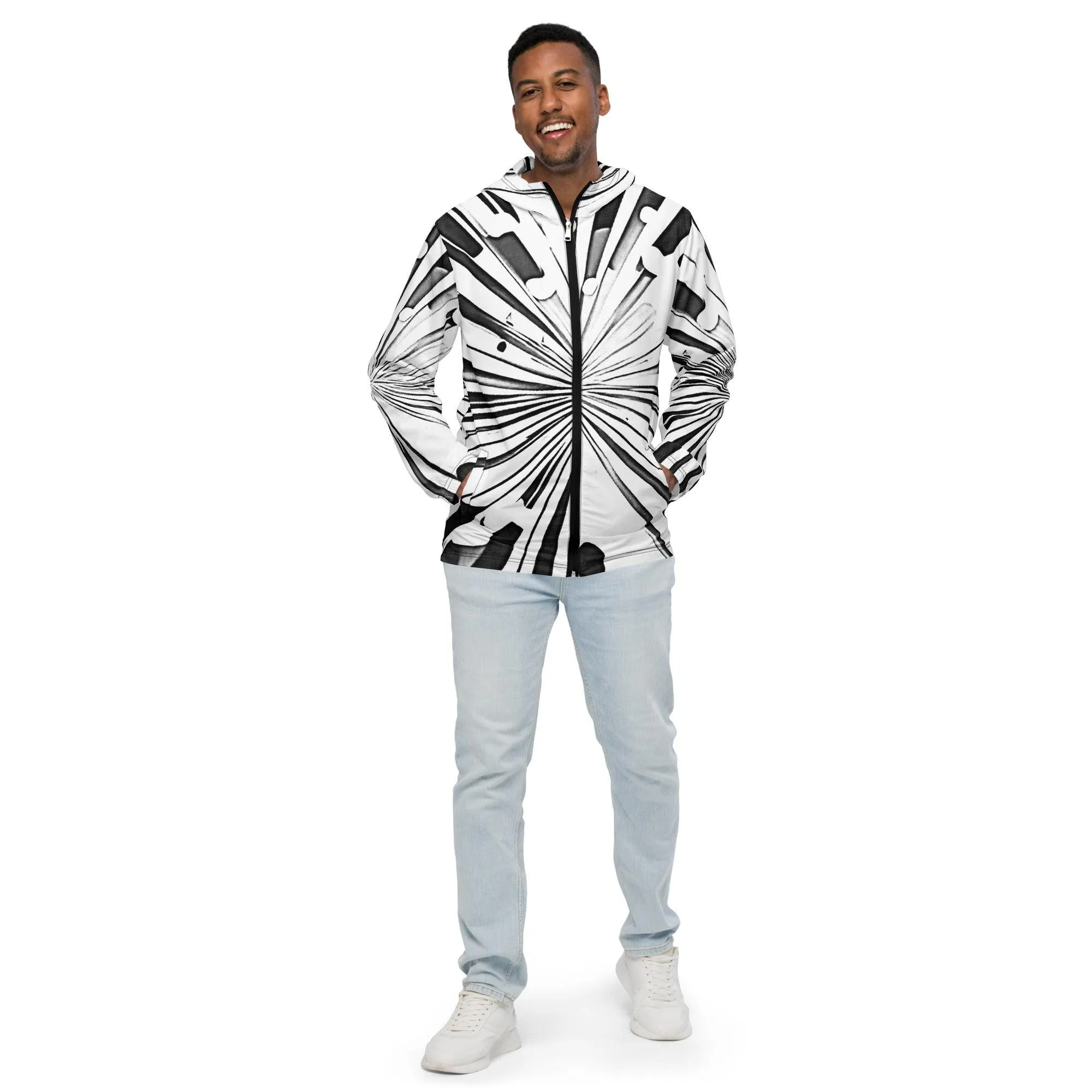 Mollecullision Men’s Windbreaker