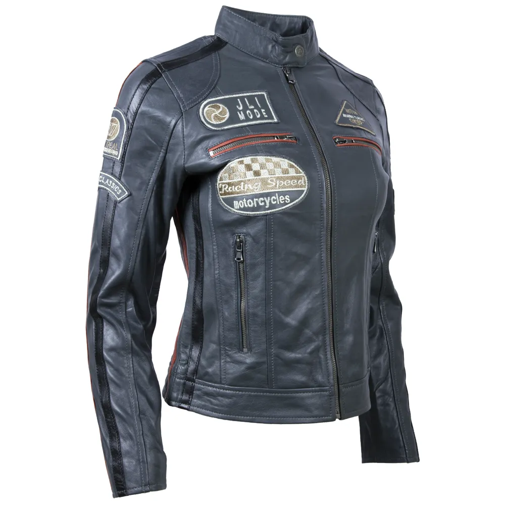 QOOC Women's Racing Biker - Platinum Grey