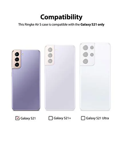 Samsung Galaxy S21 Back Cover Case | Air S - Black