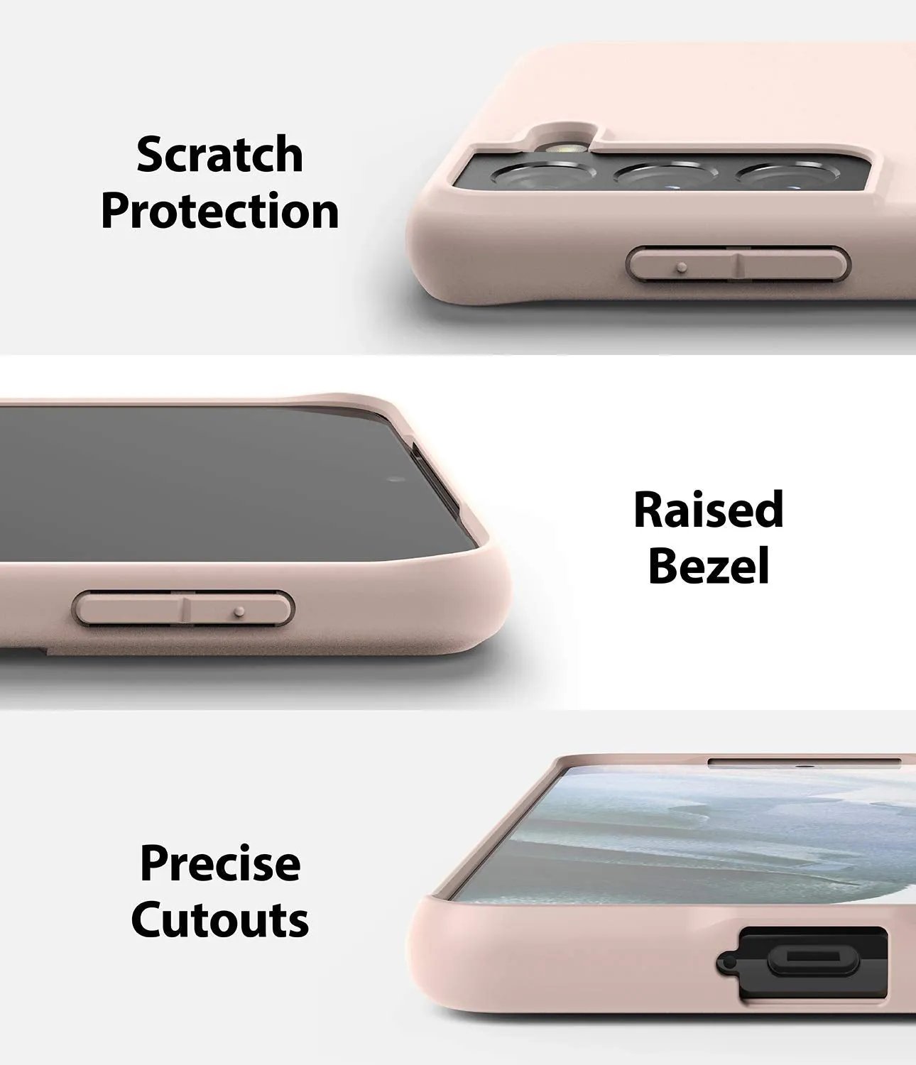 Samsung Galaxy S21 Plus Back Cover Case | Air S - Pink Sand