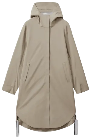 Scandinavian Edition Hooded Cape Raincoat
