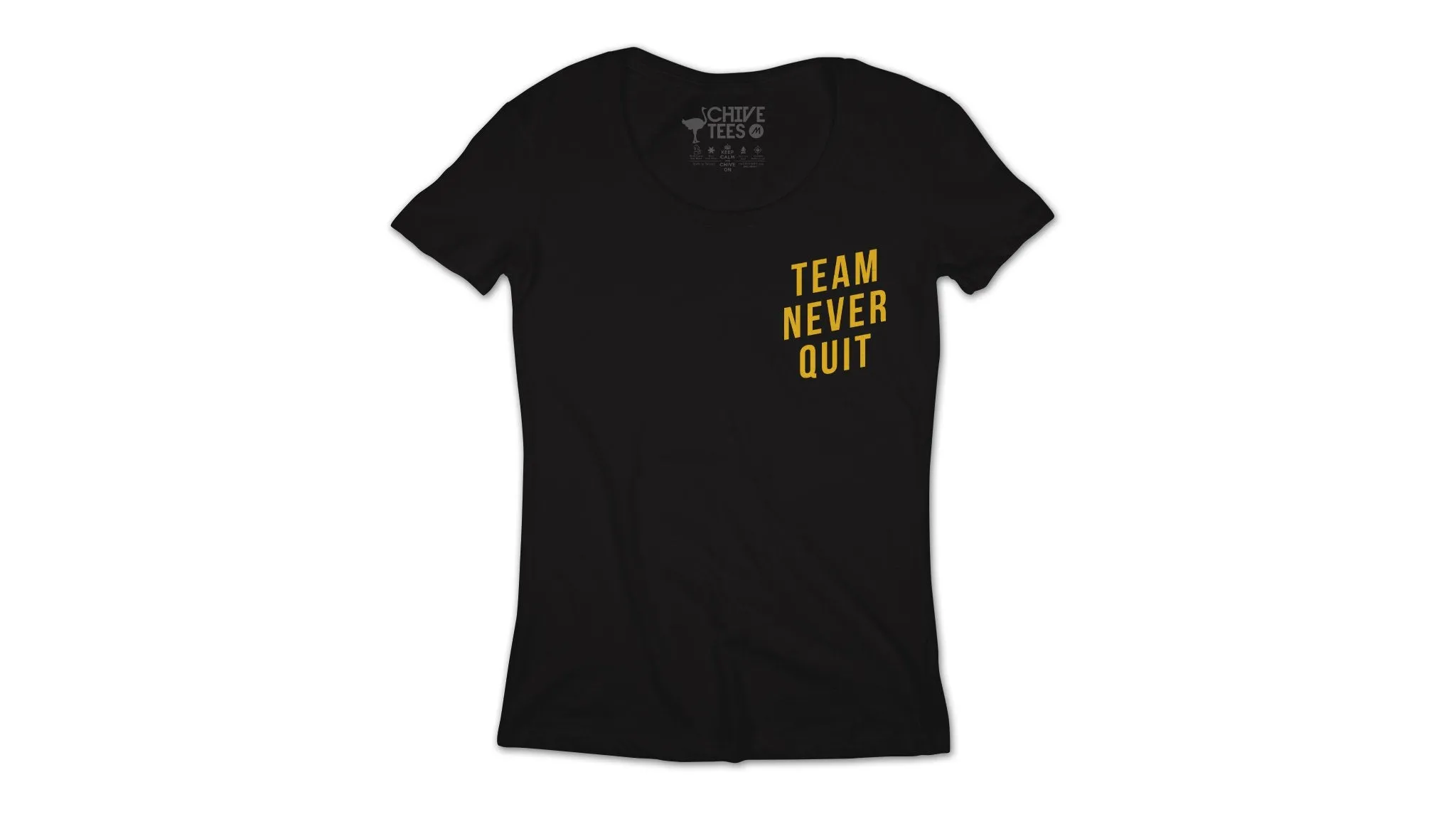Team Never Quit Black Ops Tee