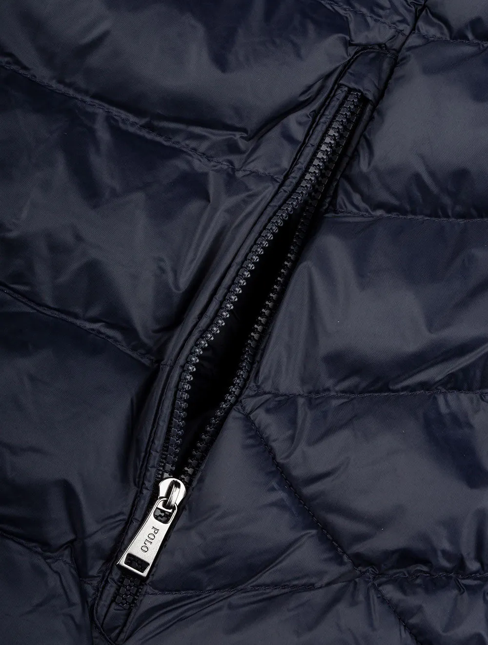 Terra Quilted Vest Collection Navy
