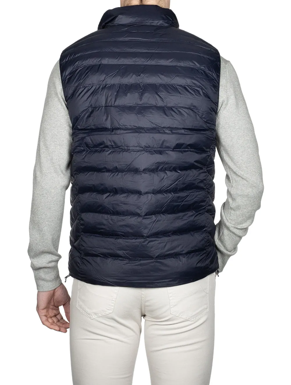 Terra Quilted Vest Collection Navy
