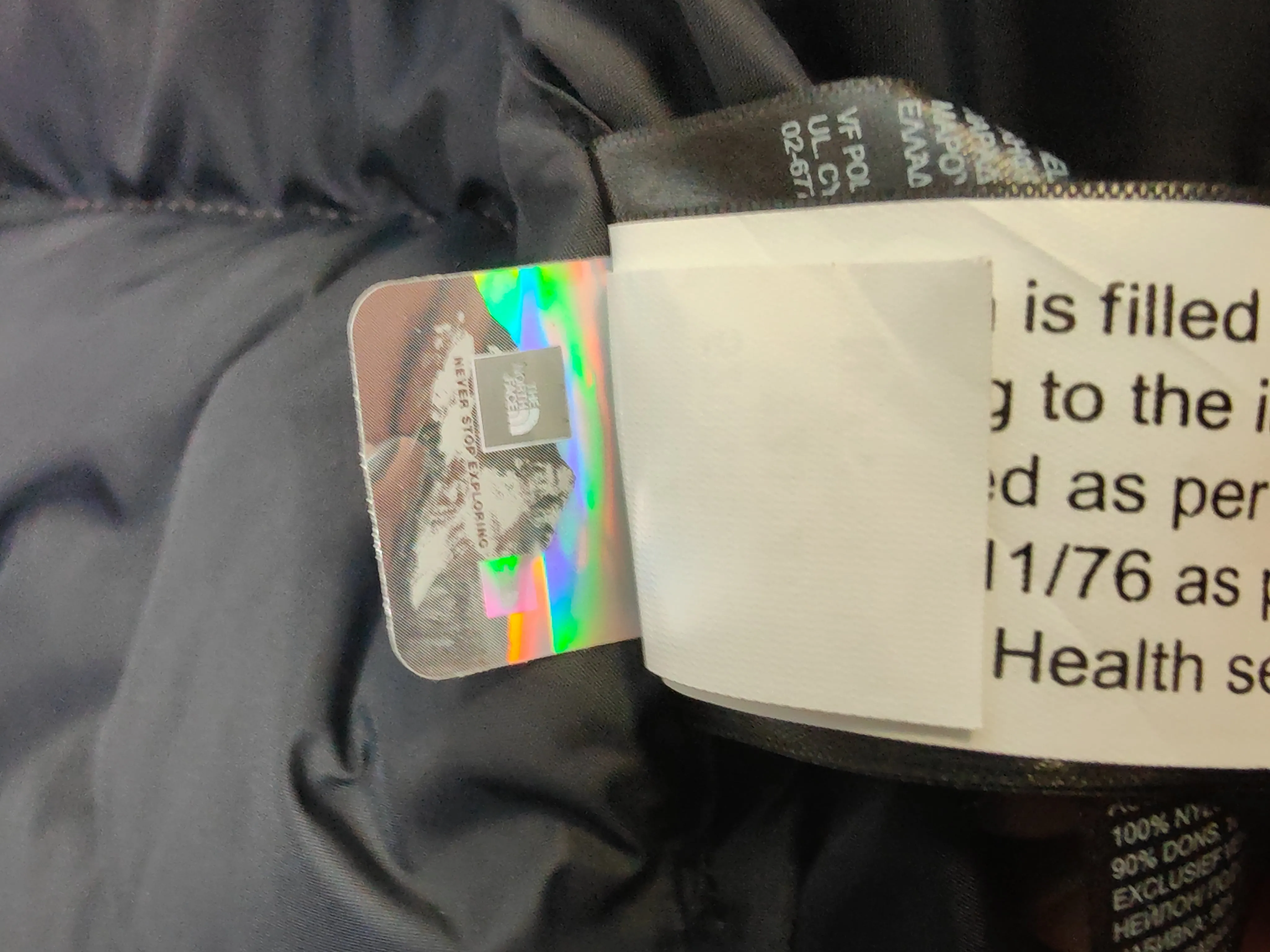 The North Face 1996 Retro Nuptse Down Puffer Jacket in Pink S