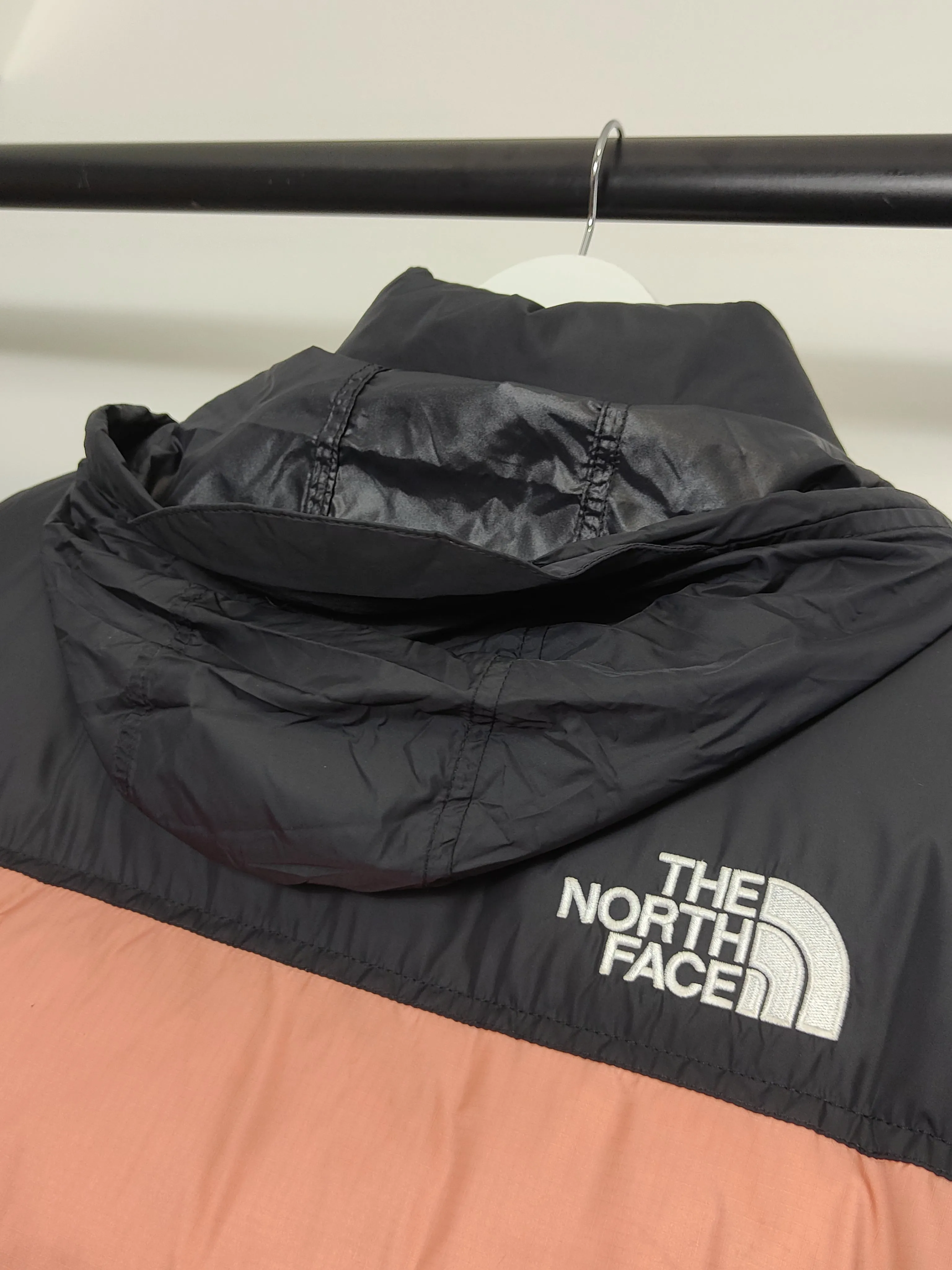 The North Face 1996 Retro Nuptse Down Puffer Jacket in Pink S