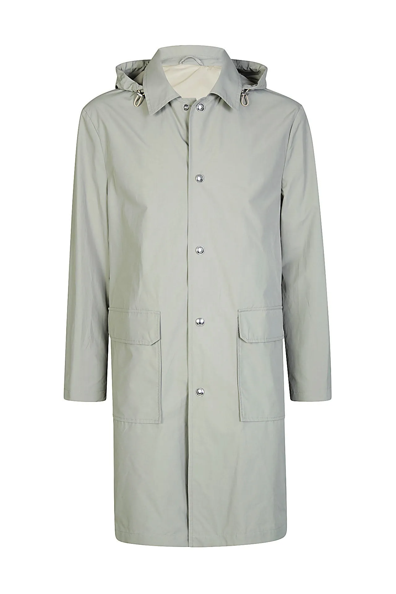 TRENCH COAT WITH DETACHABLE HOOD