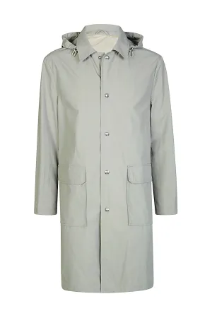 TRENCH COAT WITH DETACHABLE HOOD