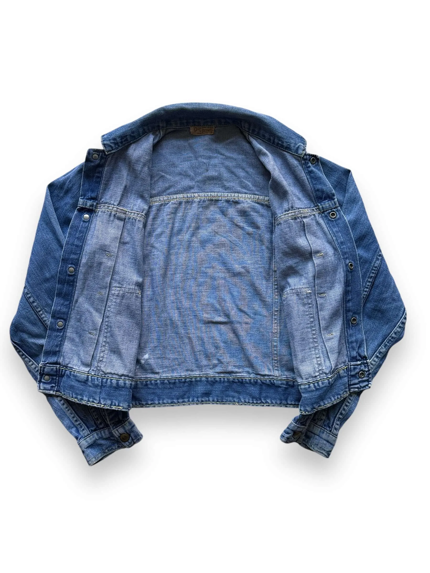 Vintage Buckaroo by Big Smith Pleated Denim Jacket SZ XS