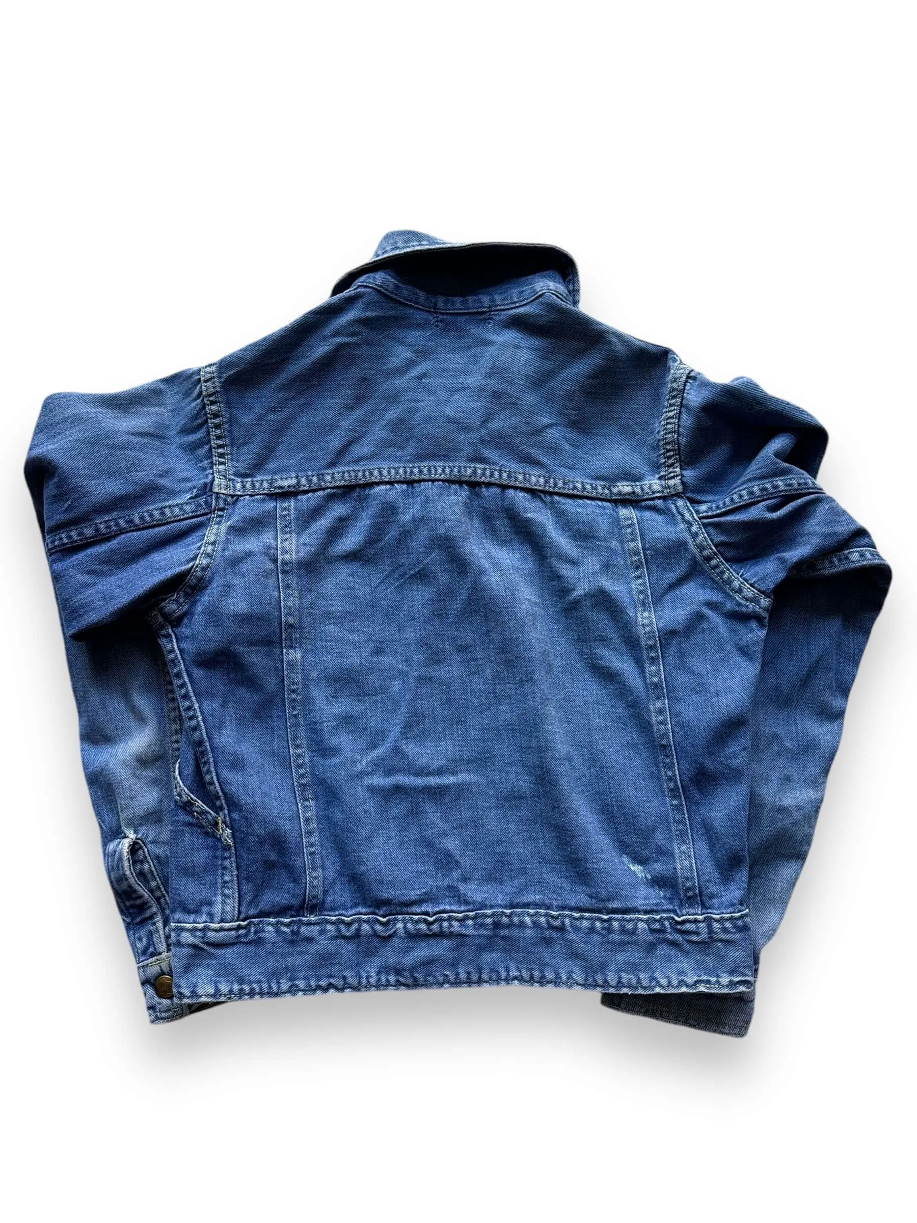 Vintage Buckaroo by Big Smith Pleated Denim Jacket SZ XS