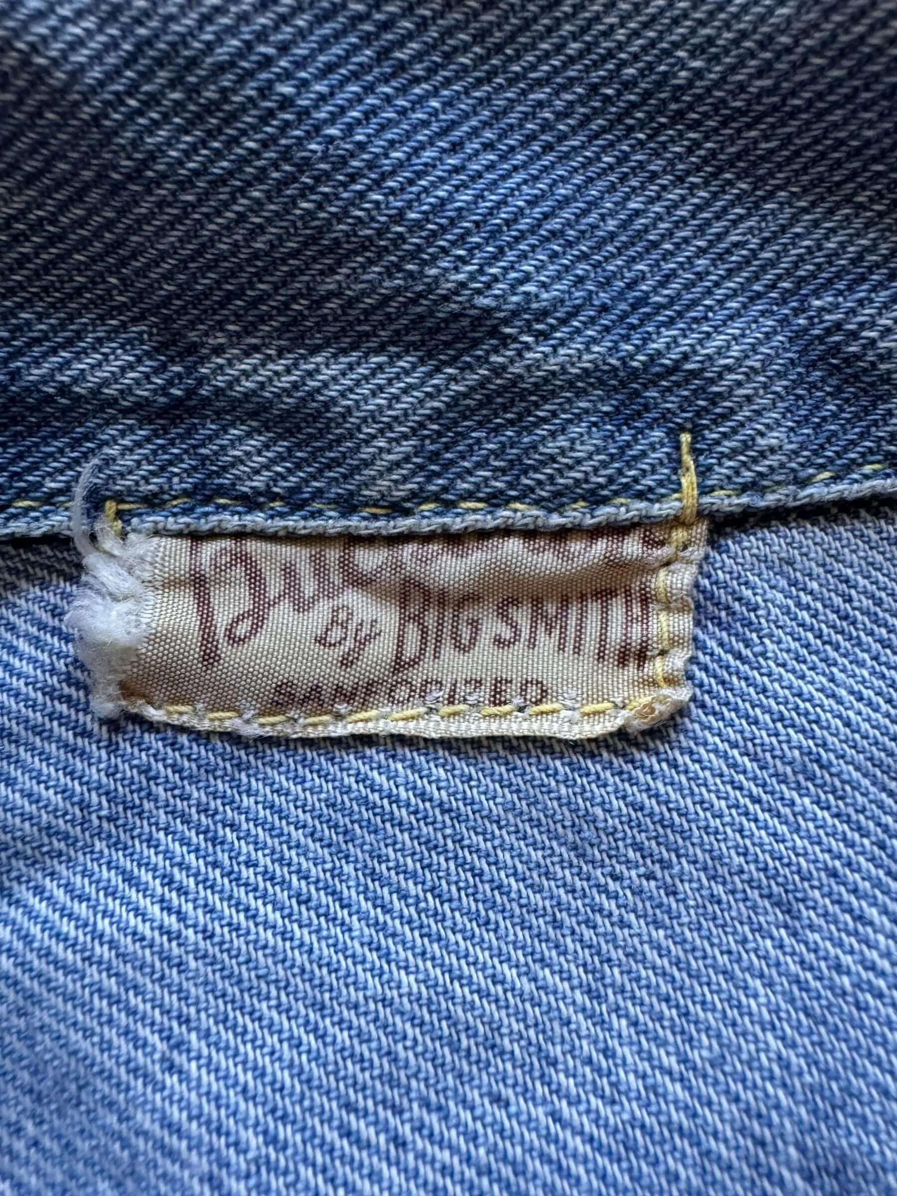 Vintage Buckaroo by Big Smith Pleated Denim Jacket SZ XS
