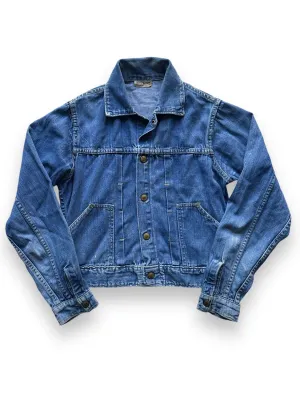 Vintage Buckaroo by Big Smith Pleated Denim Jacket SZ XS