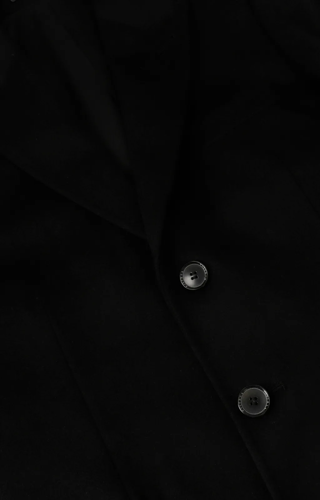 Vistula Black Cashmere Overcoat Wool Coat Single Breasted