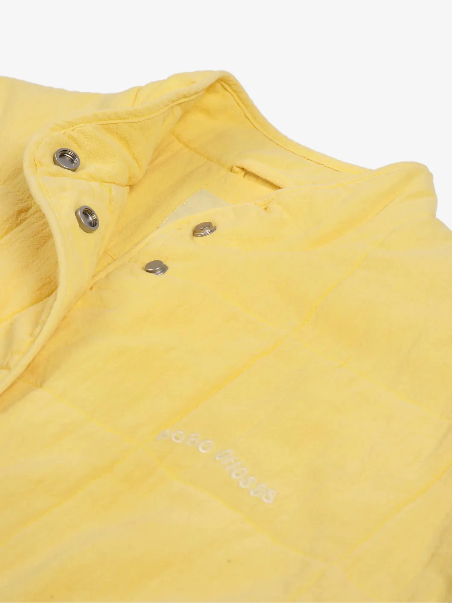 Washed cotton vest